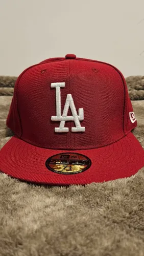 Boné New Era Vermelho "LA"