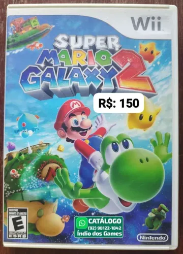 Super Mario Galaxy 2 = R$: 150