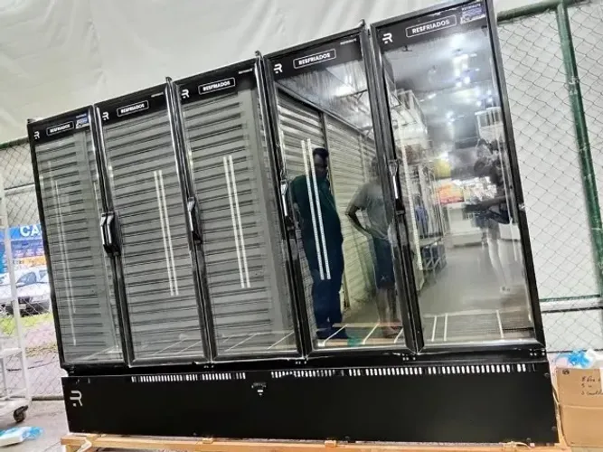 EXPOSITOR REFRIMATE 5 PORTAS PARA RESFRIADOS - NOVO