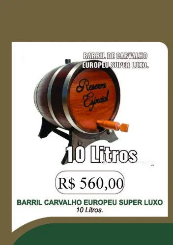 BARRIL DE 10 LITROS