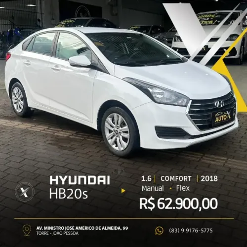 Hyundai HB20S C.plus/c.style 1.6 Flex 16V Mec.4p 2018