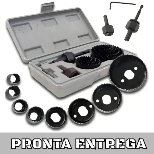 KIT SERRA COPO 11 PEÇAS