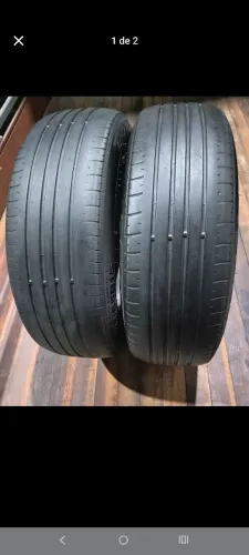 Vendo 2 Pneus aro 15. Medida 185/65 R15.Já entrego montado