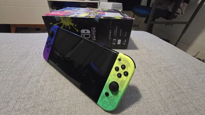 Nintendo switch Oled - Versão Splatoon 3