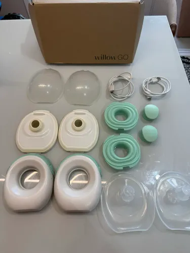 Bomba de leite portátil elétrica dupla Willow, somente venda