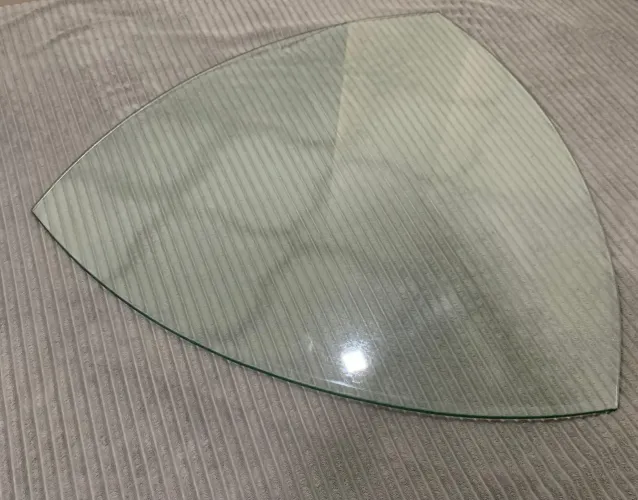 Vidro temperado triangular 90 cm
