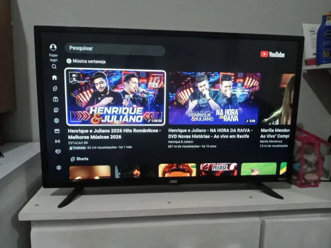 Televisão de 32 polegadas smart tv
