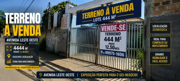 Imóvel Leste Oeste bairro Goiá ....