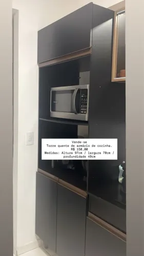 Armário de cozinha - Parte Quente
