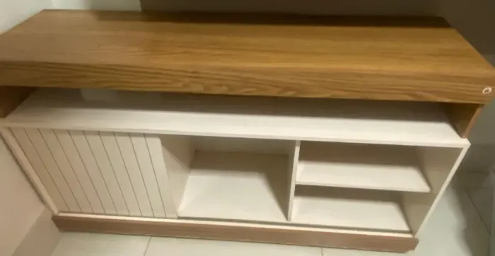 Rack MDF. Três nichos.