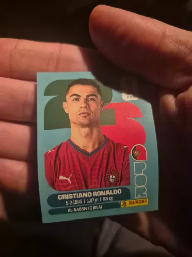 Figurinhas Cristiano Ronaldo cr7 portugal