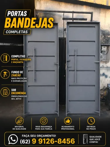 Portas Bandejas R$450