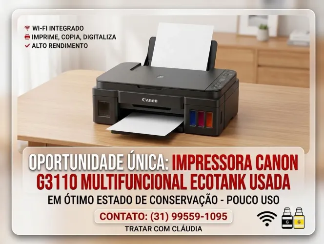 Impressora Canon Pixma G3110 InkTank