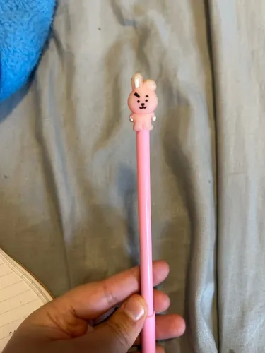 Caneta Cooky BTS BT21Tinta Prena Linha Fina