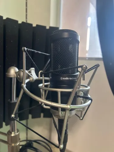 Microfone Audio-Technica AT2020 XLR Impecável c/ Nota Fiscal
