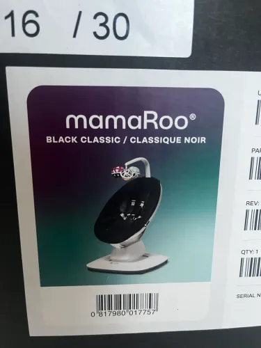Mamaroo 5.0 Wi-Fi e Bluetooth - Preta - Completa e Nunca Usada