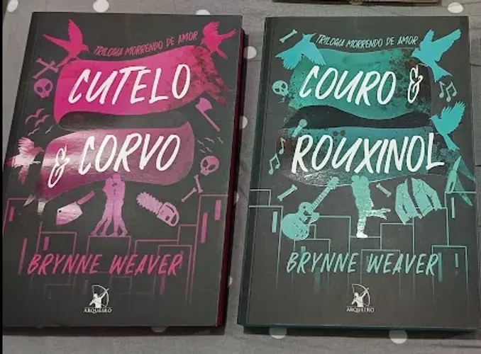Livros 1 e 2 Trilogia "Morrendo de Amor", usados