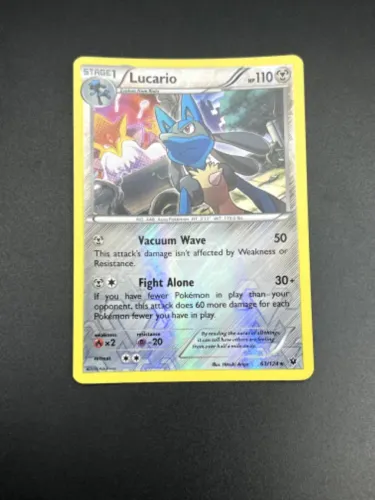 POKEMON TCG CARTA COLECIONAVEL LUCARIO