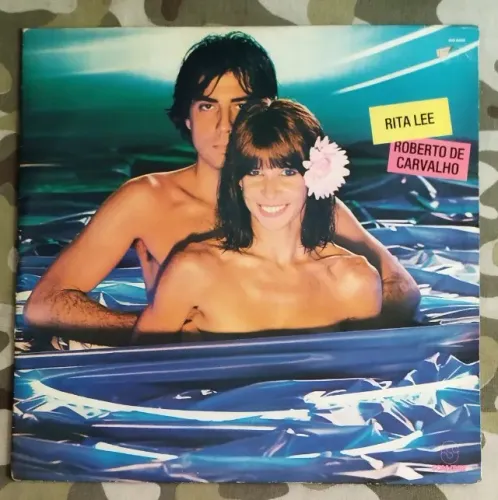 LP Vinil Rita Lee E Roberto De Carvalho Flagra Com Encarte 1982 VG+