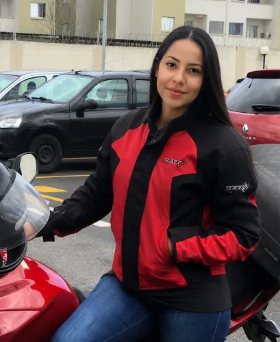 Jaqueta Texx strike feminina impermeável Tam. G 