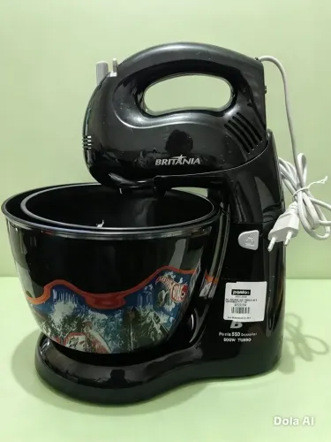Batedeira Britânia pérola 550 2tigelas 127v