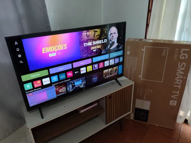 TV 43 POL. SMART WI-FI LG. INTELIGÊNCIA ARTIFICIAL