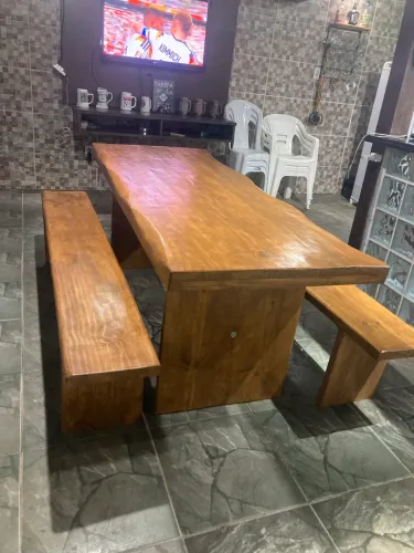 Mesa rústica