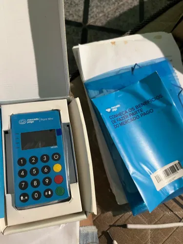 Maquininha para passar cartão de crédito ou débito