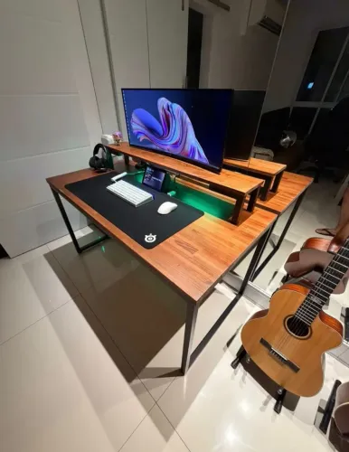 MESA + SUPORTE ESCRIVANINHA GAMER