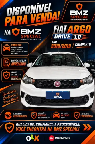 Fiat Argo Drive 1.0 6V Flex 2019