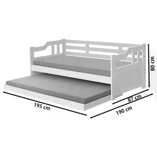 Sofá/cama de solteiro 