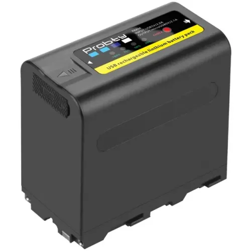 Bateria Np-F980 10800 Mah Probty F970 Para Iluminadores Leds Monitores Transmissores Yn360