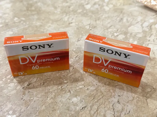 Kit 2 X Fitas MiniDV Sony lacradas