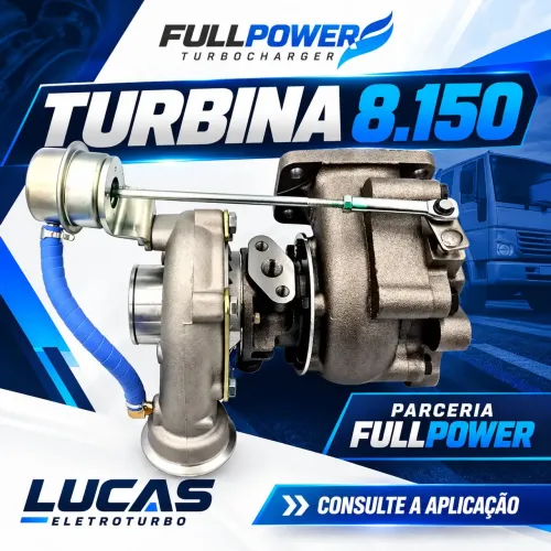 Turbina para 8.150 | Lucas Eletroturbo + Fullpower