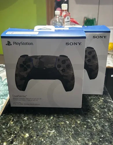 Controle Clamufado PS5 Novo Lacrado Nota e Garantia