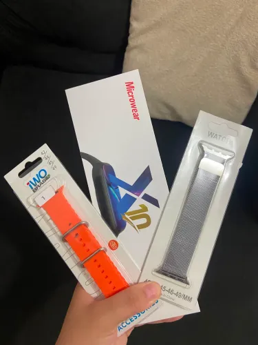 Smartwatch S10 Microwear +2 Pulseiras extras