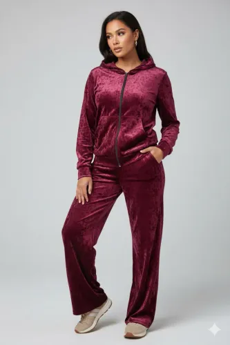 Conjunto feminino vinho tam GG ( serve M / G ) Rose Confecções 