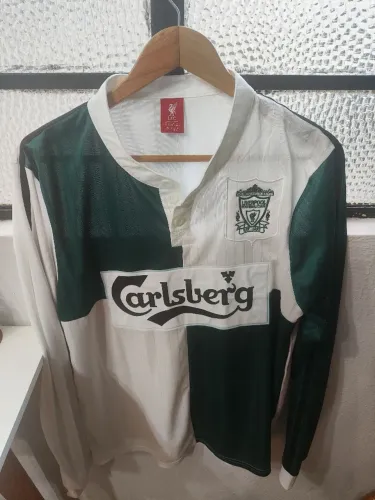 Camisa Liverpool Retro 95 Manga Longa - Oficial LFC M