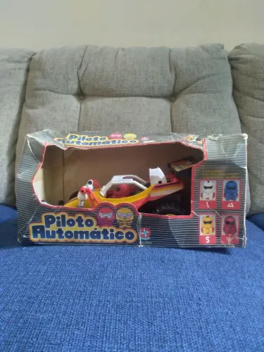Brinquedo Antigo Piloto Automatico Estrela Zero 