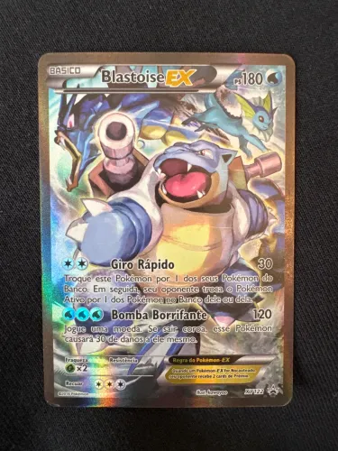 Carta Pokémon Blastoise Ex XY122 promo 