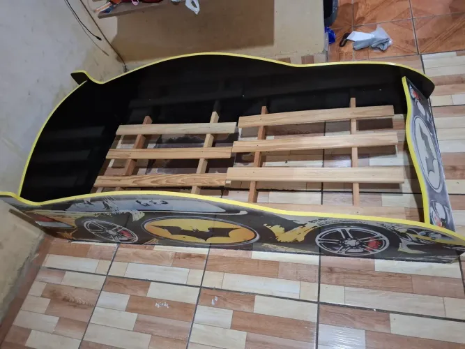 Cama carro do batman