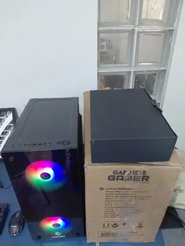 Cpu - Pc Gamer i5 7500 Ssd 480 kingston Ram 16Gb Rx 580 Zerado