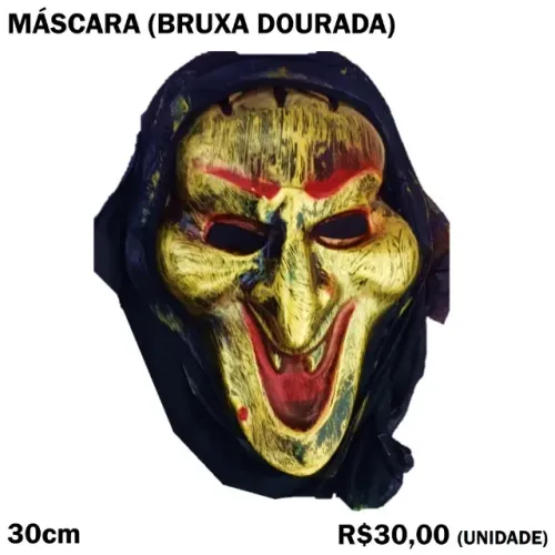 Máscara Bruxa