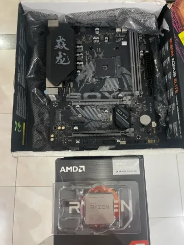 kit Ryzen 7 5700g + B550m Soyo