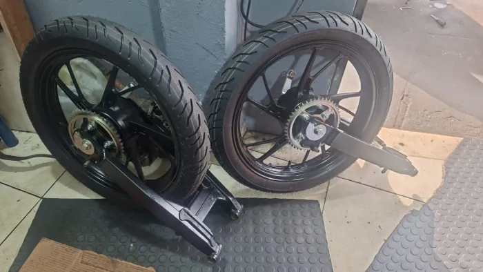 Roda completa traseira tintan 160 2025