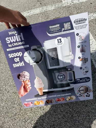 Ninja creami! Máquina de fazer sorvete