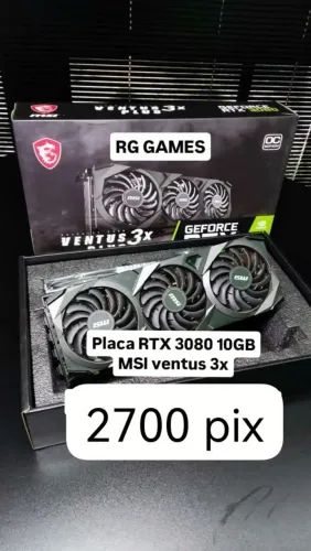 PLACA DE VIDEO RTX 3080