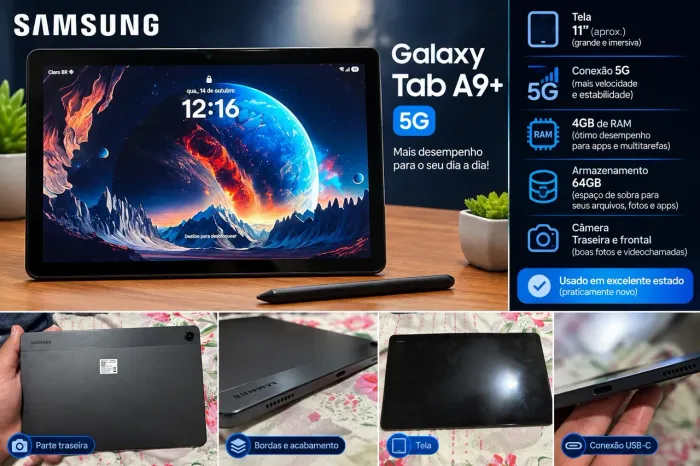 Tablet A9+5G