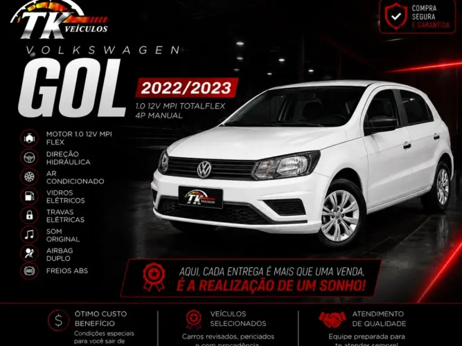 Volkswagen Gol Geração VII City 1.0 12V Total Flex Mec. 4P 2023