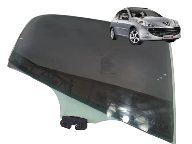 Vidro Porta Traseira Direita Peugeot 207 2013 Original 